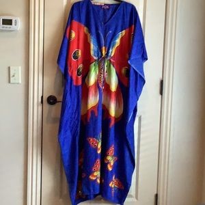 Women butterfly swim cover-up